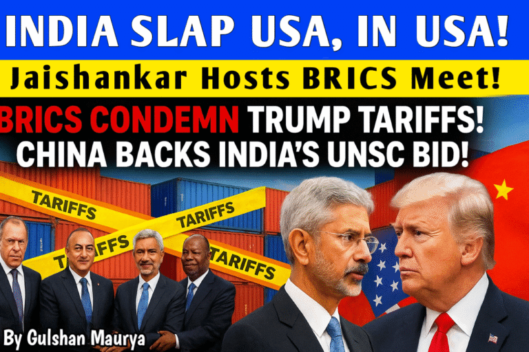 India Slaps Back at USA, Jaishankar’s BRICS Diplomacy Shines in New York!