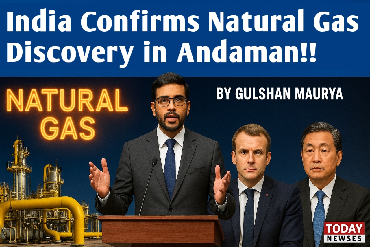 India Confirms Natural Gas Discovery in Andaman!!