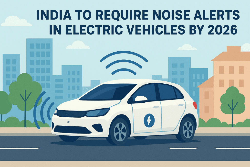 noise alerts in electric vehicles India 2026