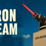 आयरन Beam लेज़र प्रणाली से ड्रोन पर हमला करता इज़राइली सैन्य अड्डा