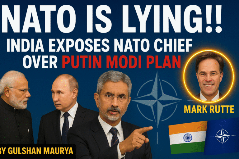 NATO का झूठ बेनकाब: भारत ने किया खुलासा