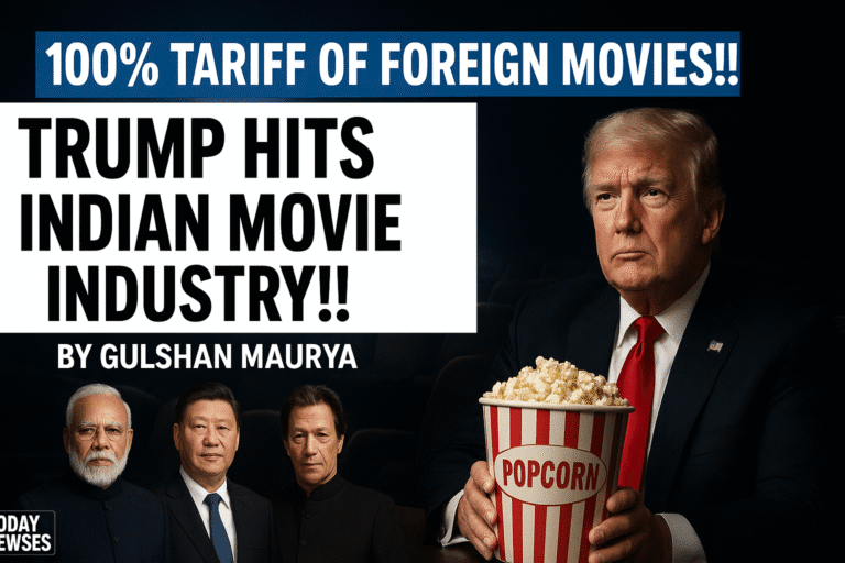 100% TARIFF OF FOREIGN MOVIES!!" Trump Hits Indian Movie Industry!!