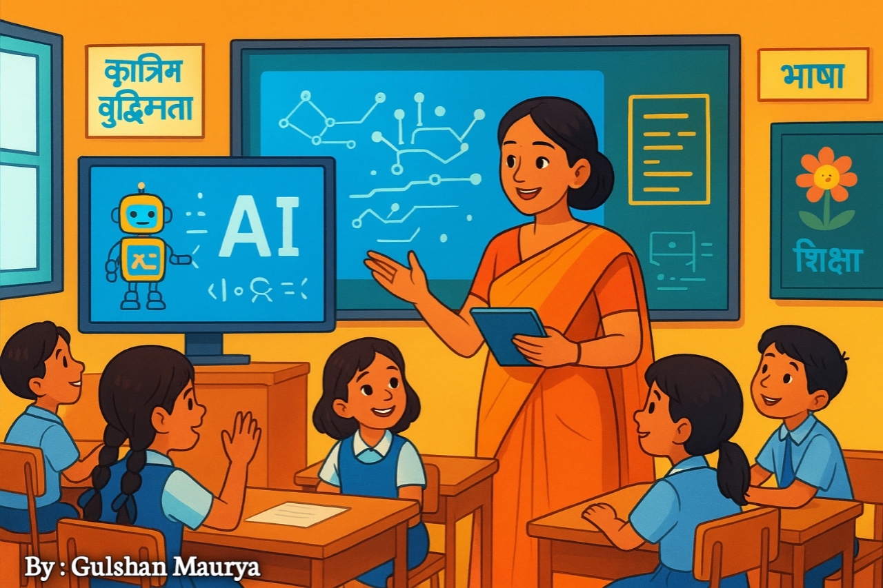 भारत में 2026 से सभी स्कूलों में क्लास 3 से पढ़ाई जाएगी आर्टिफिशियल इंटेलिजेंस