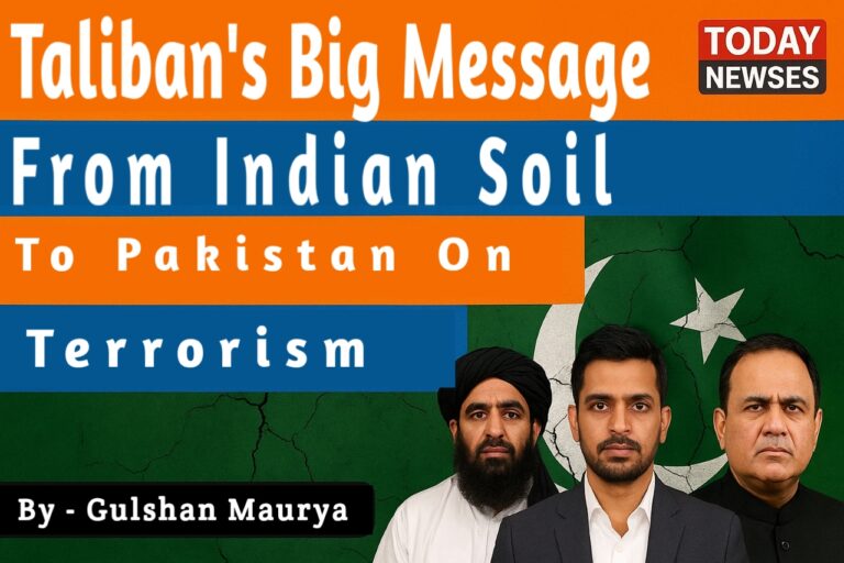 Taliban's Big MessageFrom Indian SoilTo Pakistan OnTerrorism