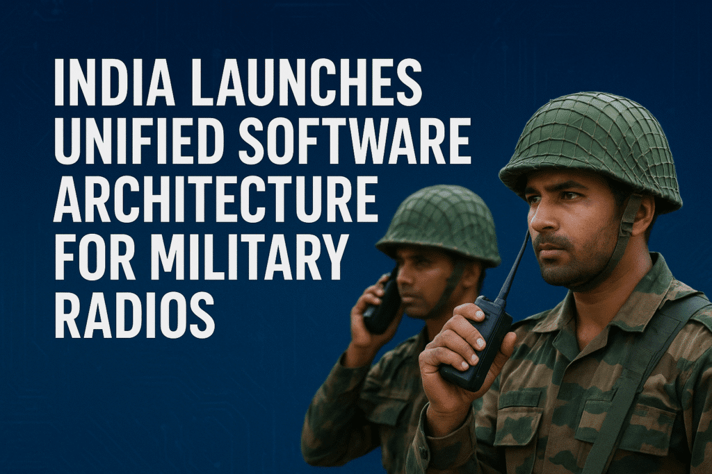 India Military Radios 2025 