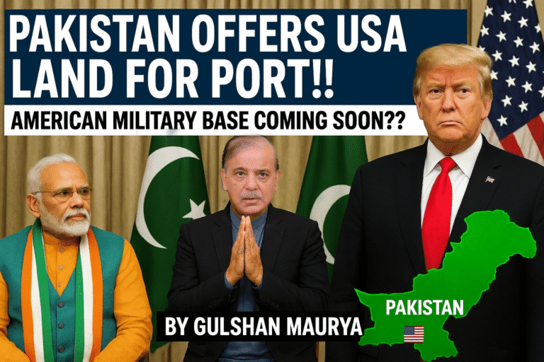 Pakistan Offers USA Land for Port!!
