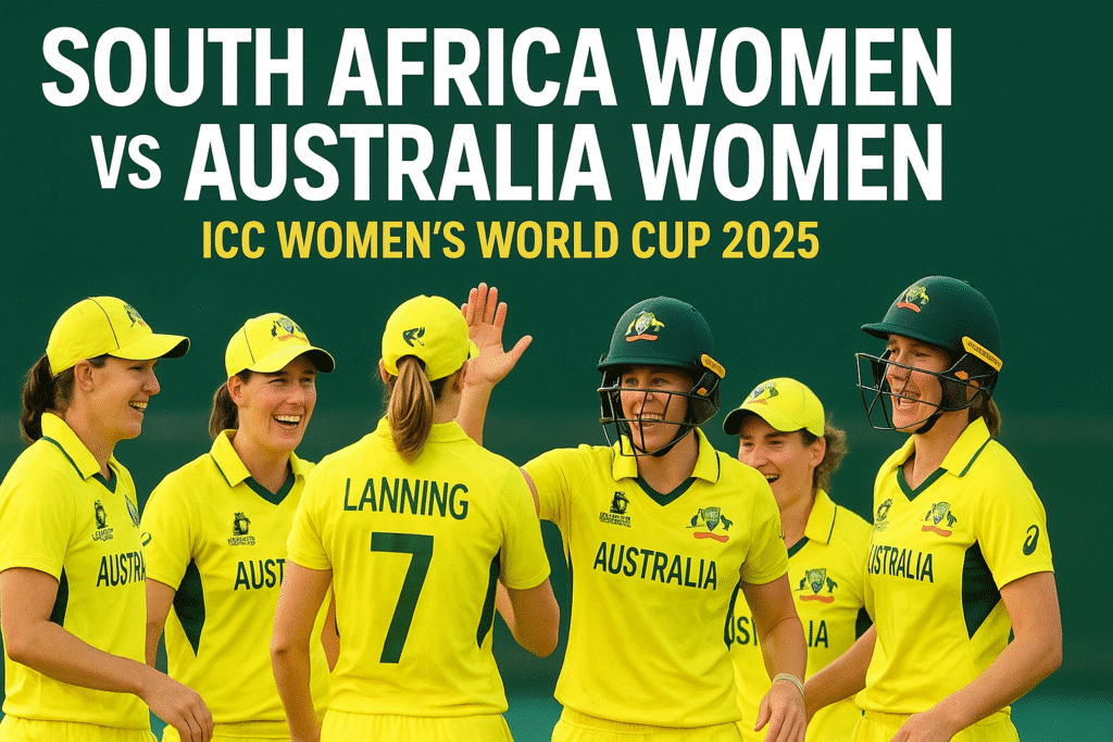 South Africa Women vs Australia Women