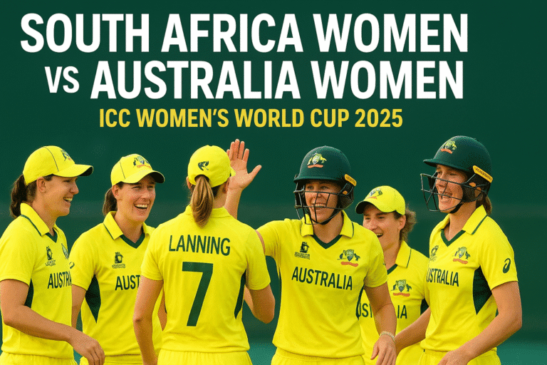 South Africa Women vs Australia Women