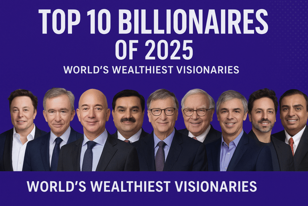 Top 10 Billionaires 
