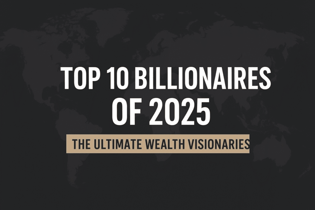 Top 10 Billionaires of 2025