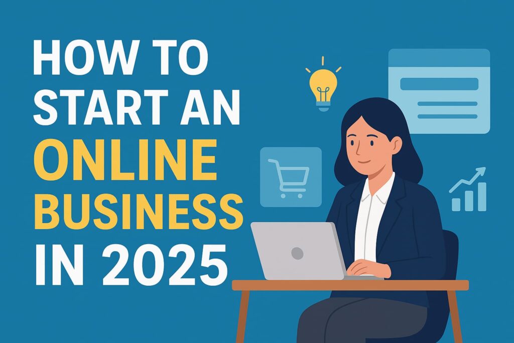 how to start an online business in 2025