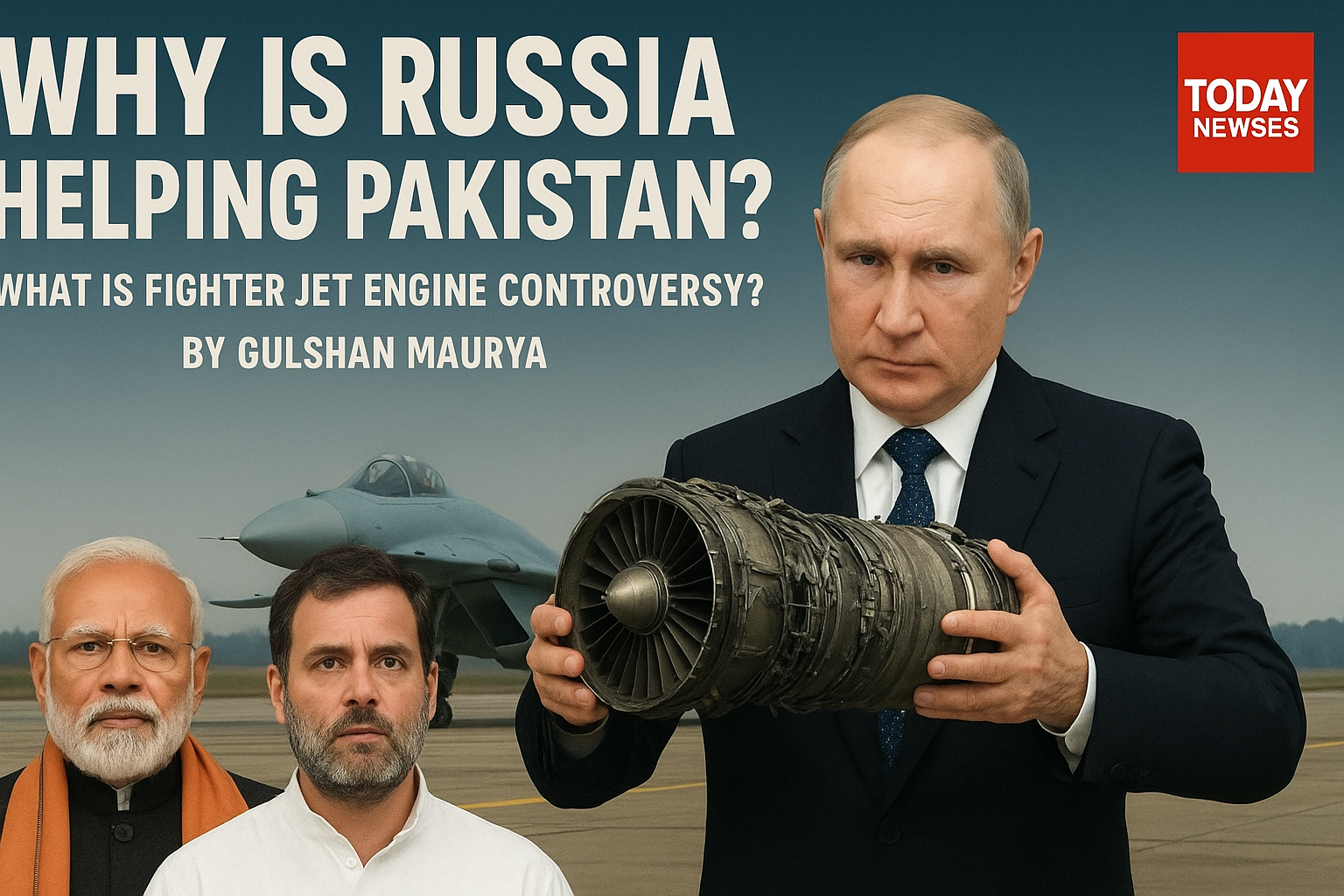 WHY IS RUSSIA HELPING PAKISTAN?"- Congress