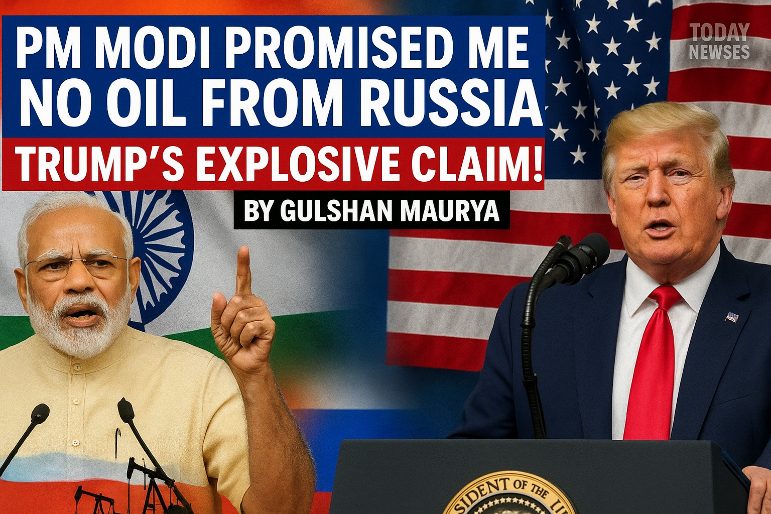 भारत सरकार ने ट्रंप के रूस-तेल खरीद बंद करने के दावे पर नरम प्रतिक्रिया दी है,