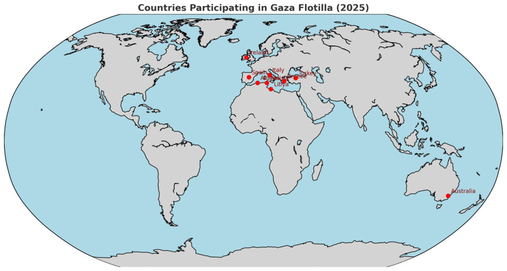 Infographic Style World Map