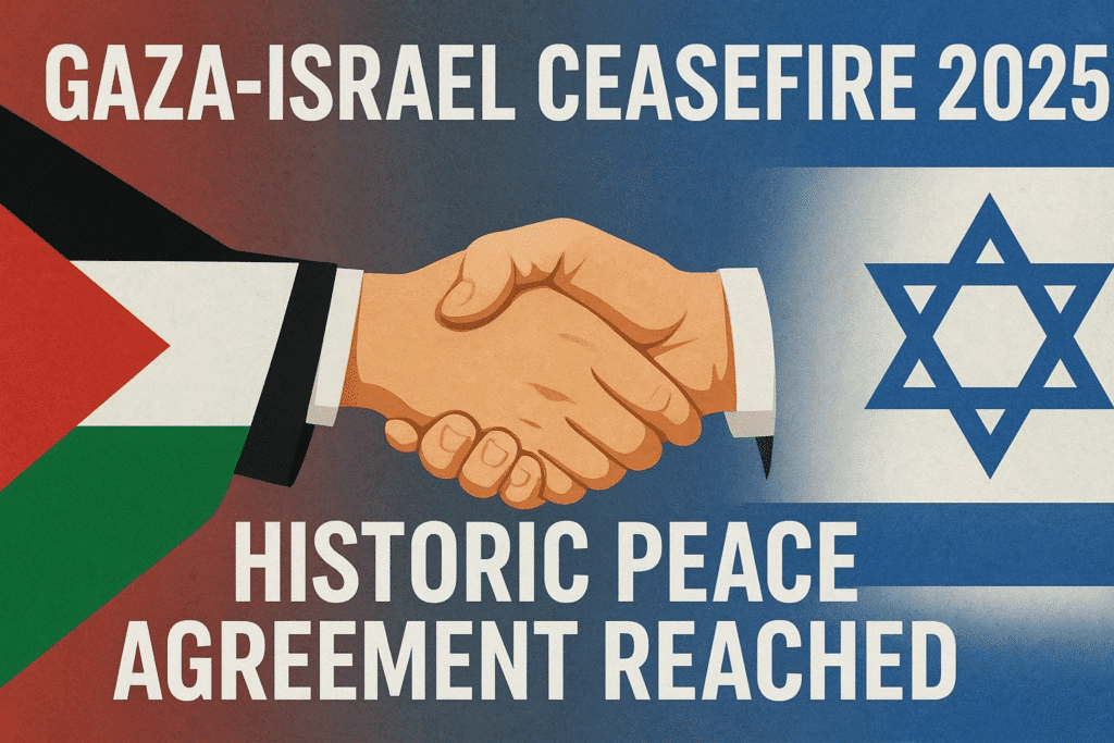 Gaza Israel ceasefire 2025