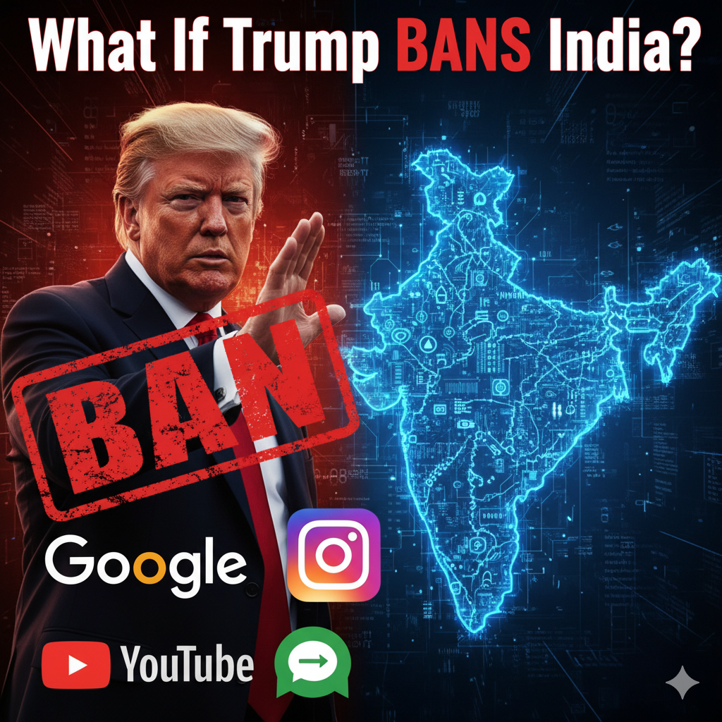  Trump bans Google and Instagram in India