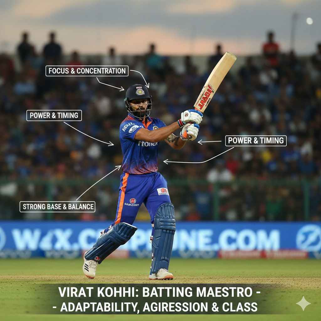 virat kohli batting strenghts