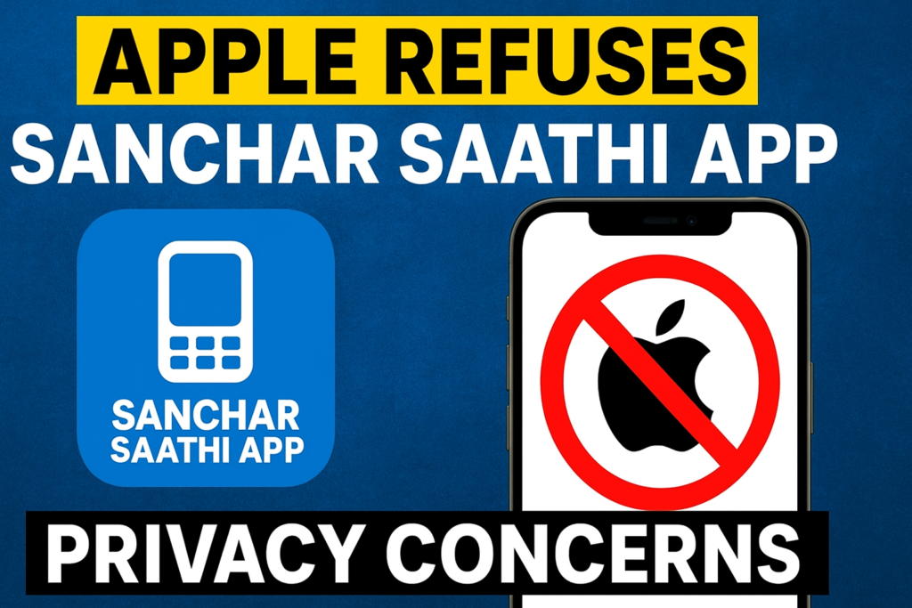 Sanchar saathi app apple