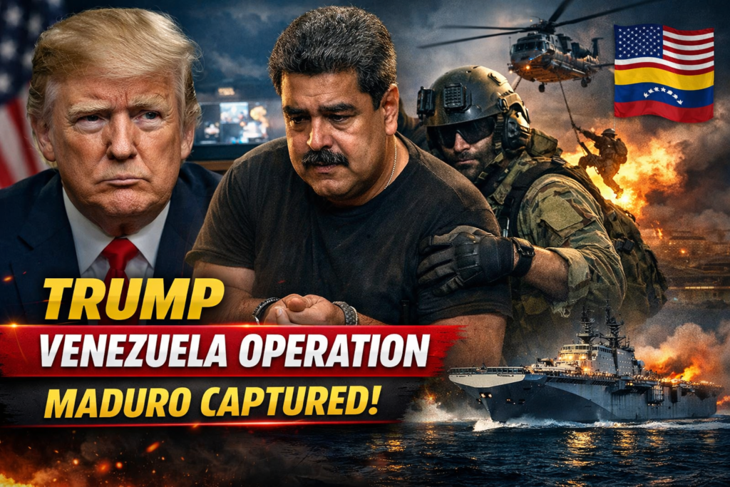 Trump Venezuela Operation breaking news
