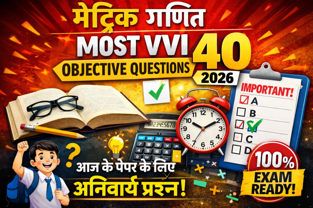 Most VVI objective math question